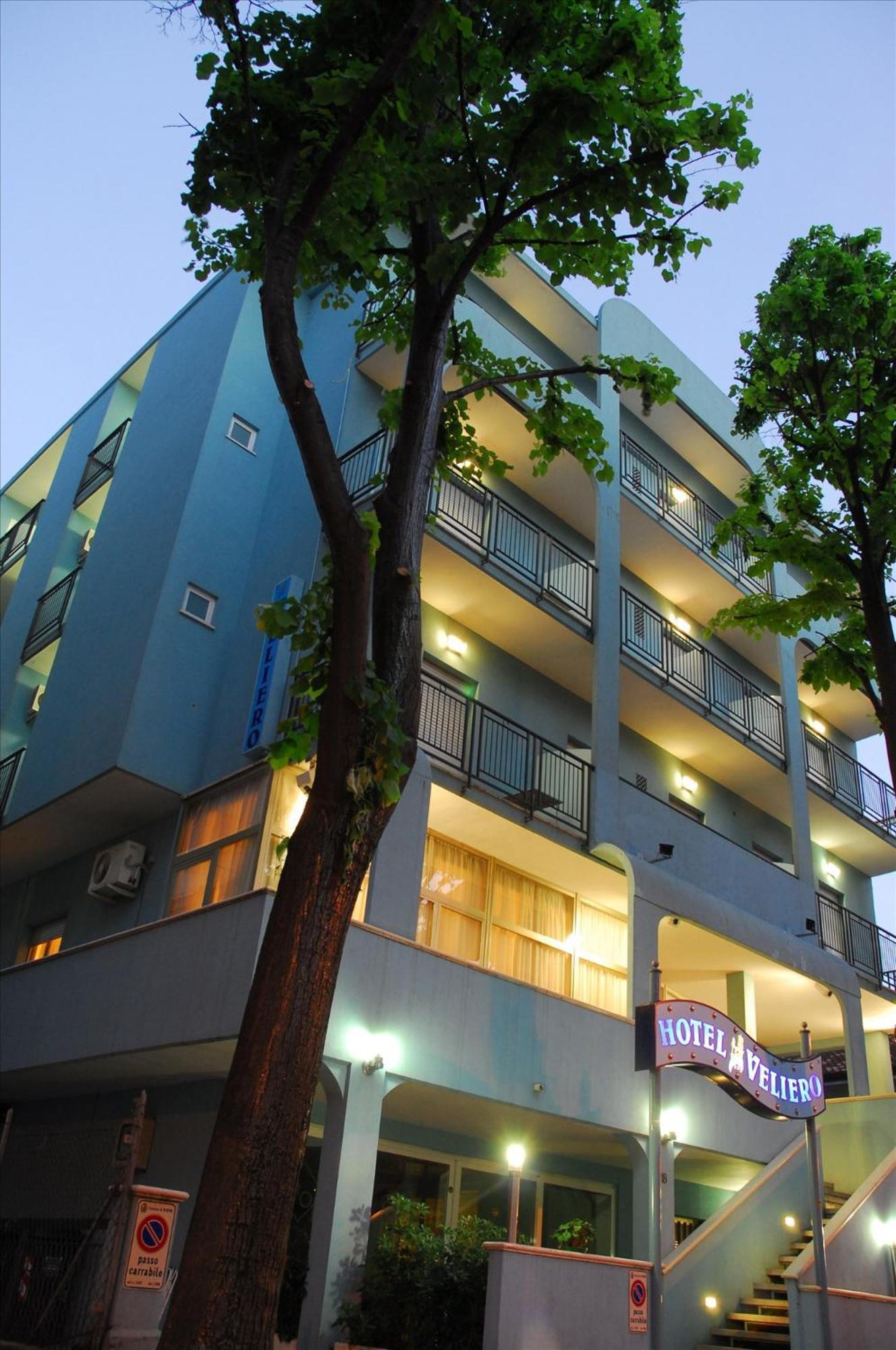 Hotel Veliero Rimini Kültér fotó