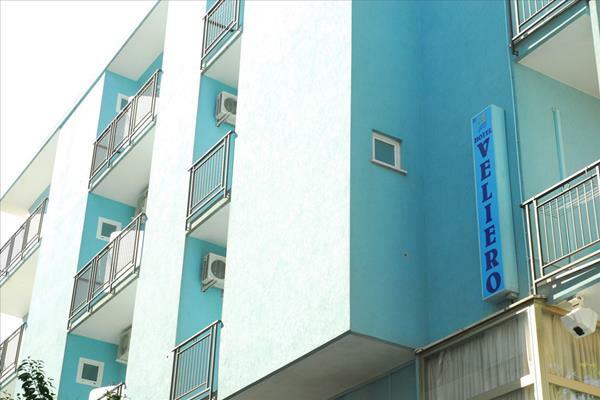 Hotel Veliero Rimini Kültér fotó